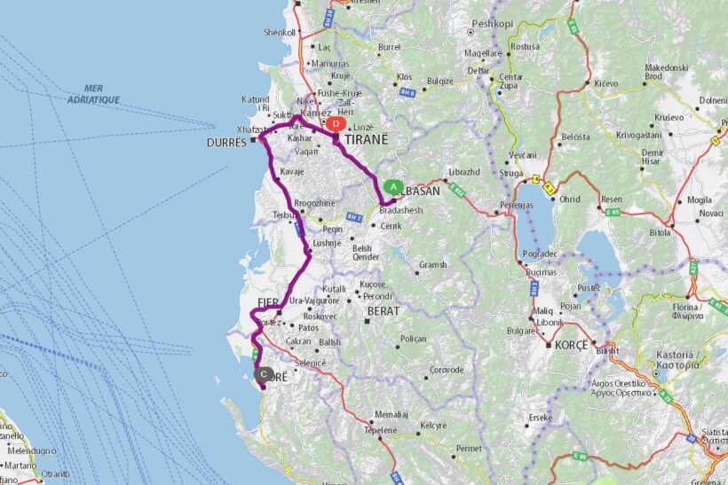 sazani dhe karaburuni ekskursion