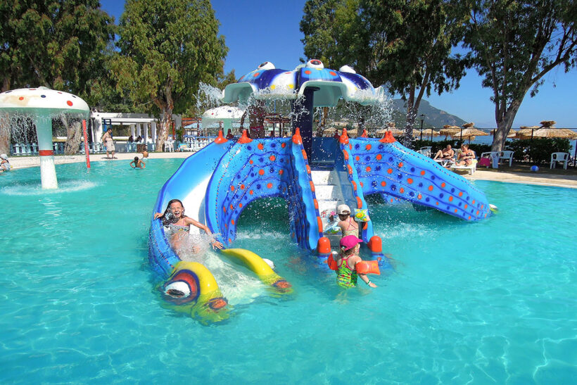 Mini-Aquapark Messonghi Beach Hotel Corfu