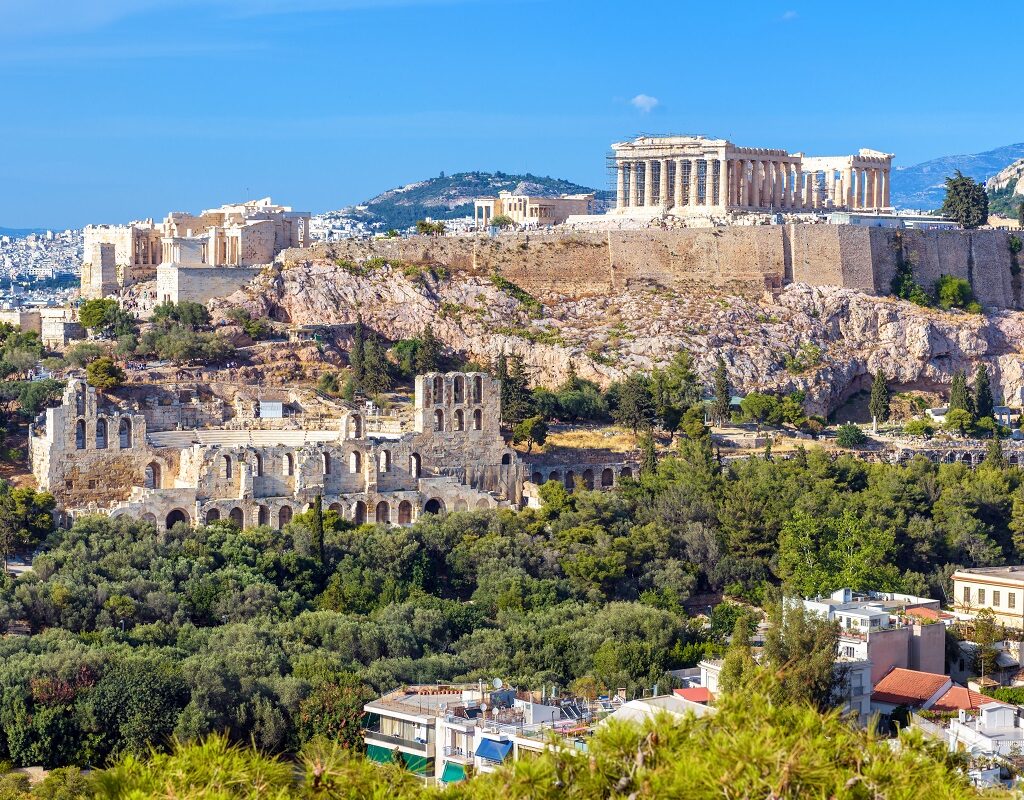 Vizitojme Agoren e Athines