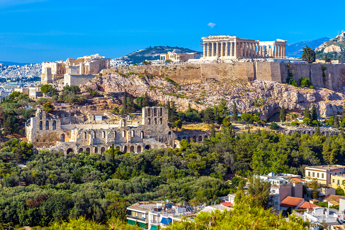 Pushime në Greqi-Athinë