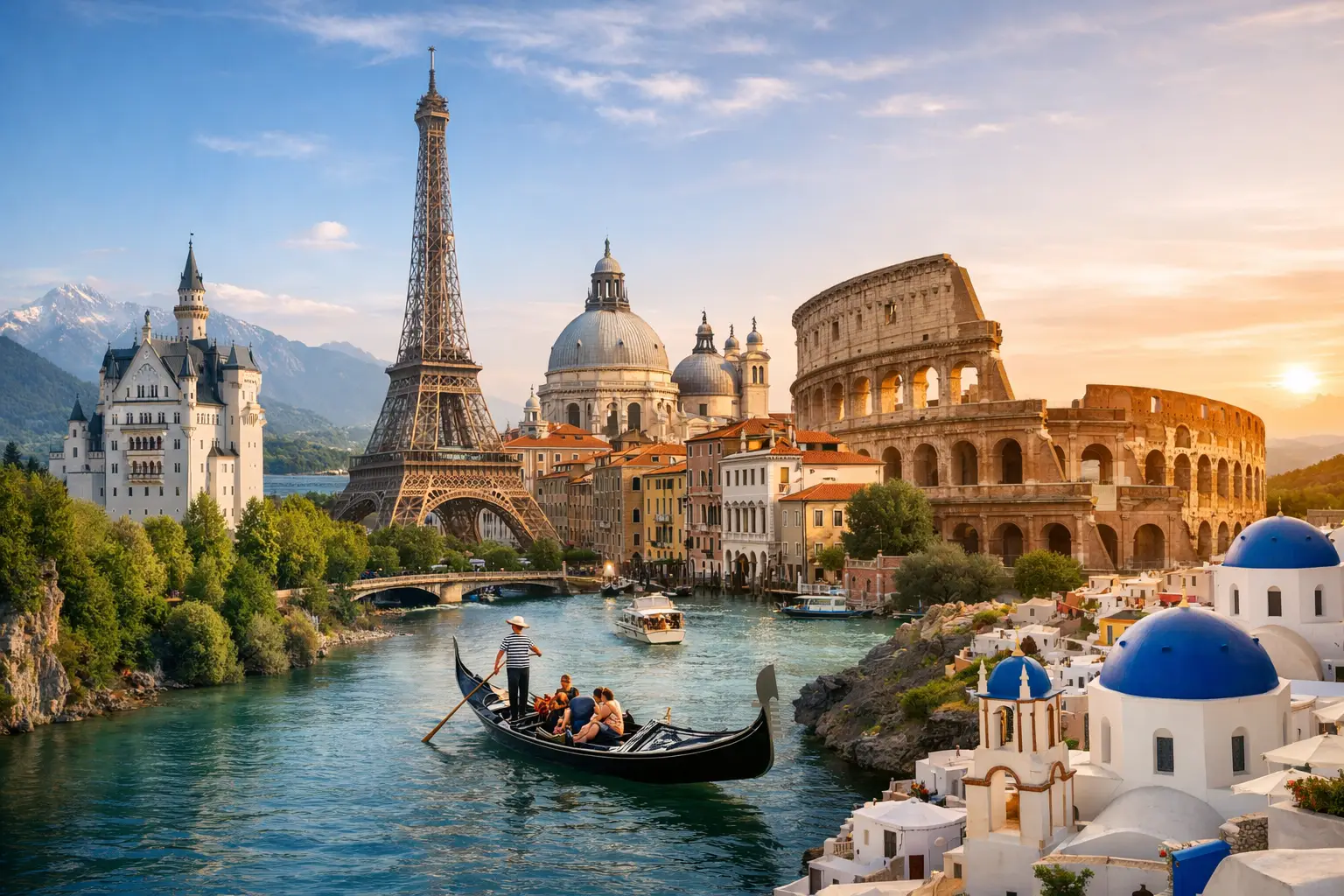 10 atraksionet më të bukura në Europë