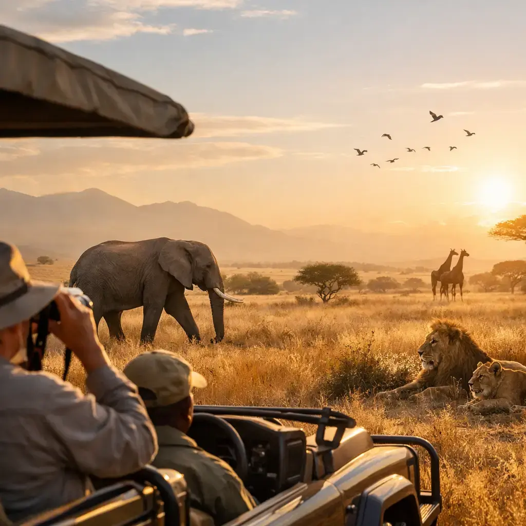 Koha më e mirë për safari në Afrikë