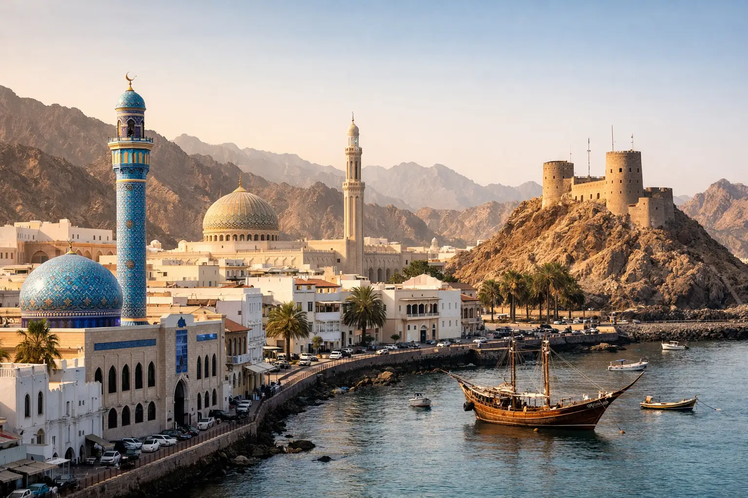 Oman Muscat - çfarë duhet të shohësh me ture