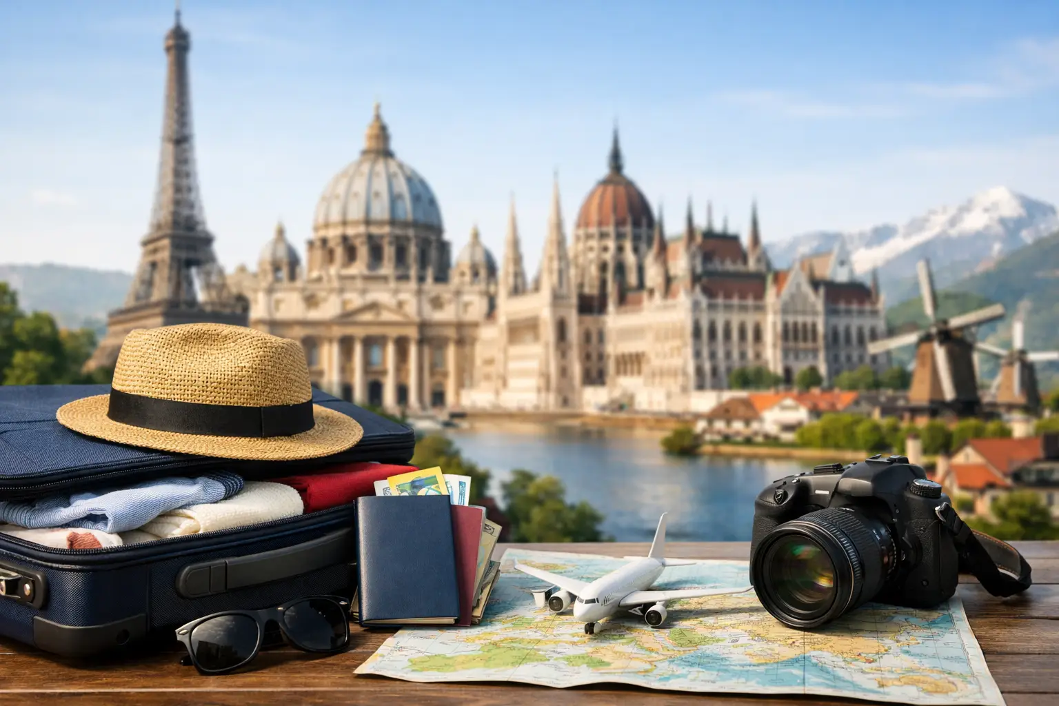 Paketa turistike për udhëtime në Europë