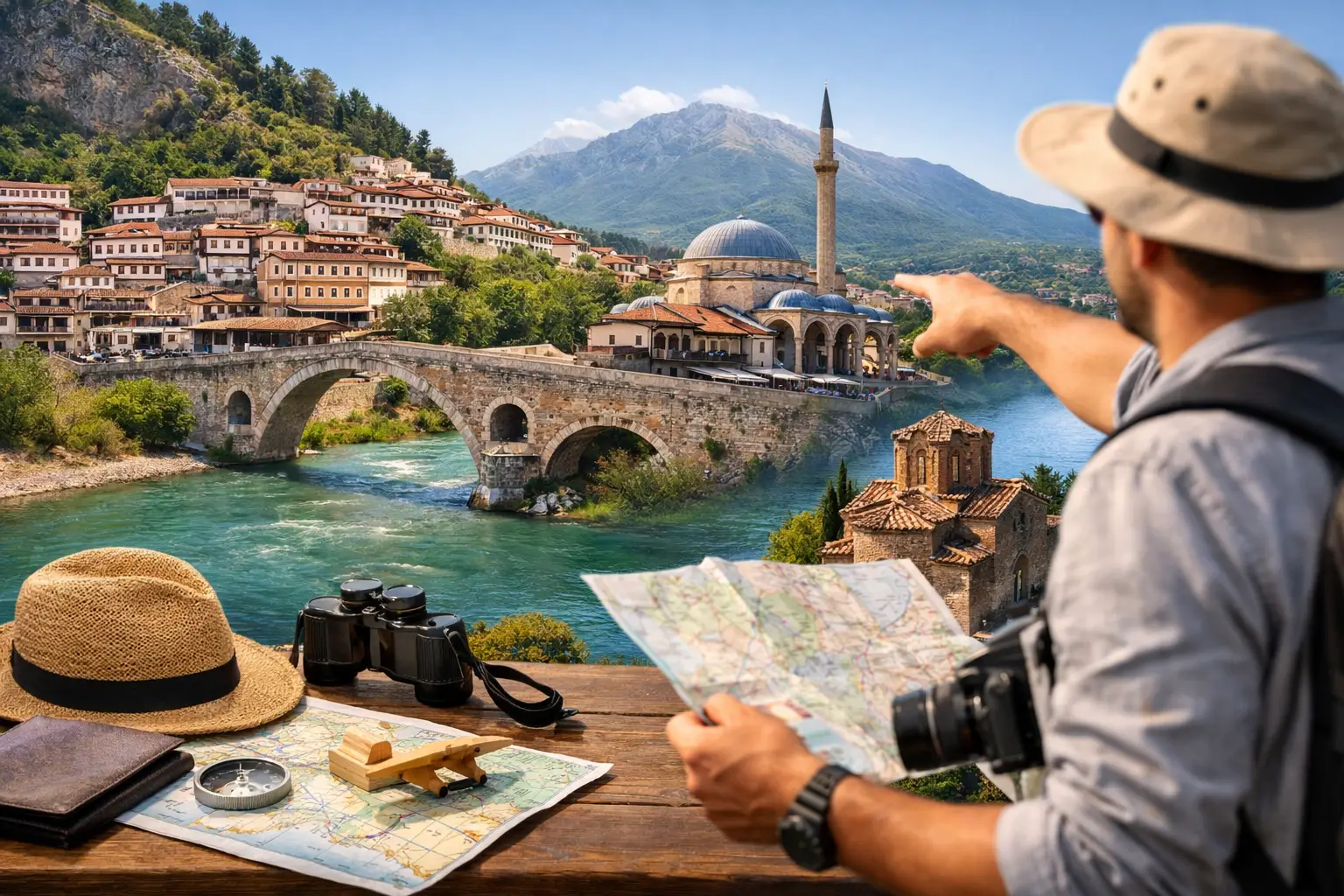 Ture Shqipëri Kosovë Maqedoni me guidë