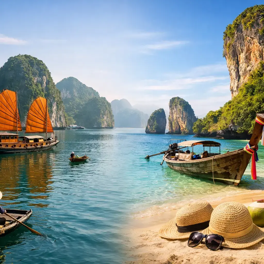 Vietnam apo Tajlandë për pushime në Azi?
