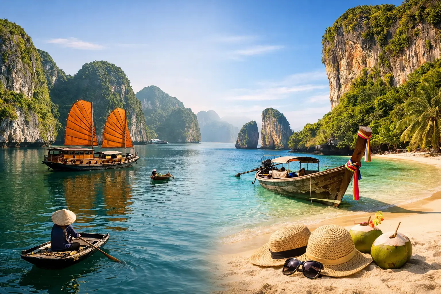 Vietnam apo Tajlandë për pushime në Azi?