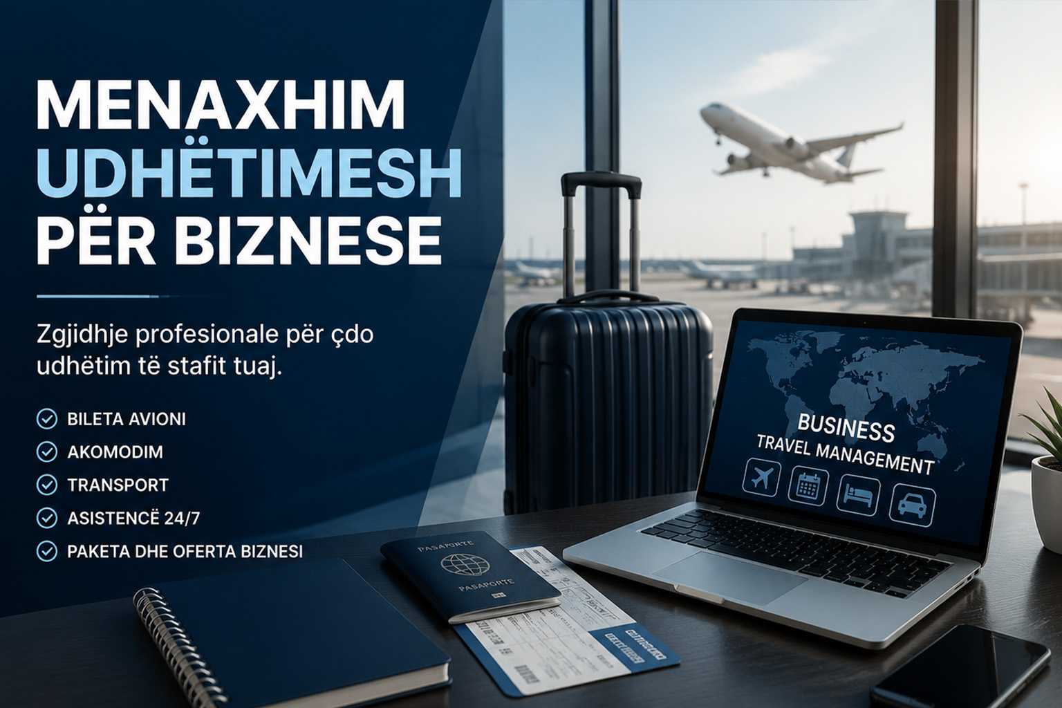 Menaxhim udhëtimesh për biznese