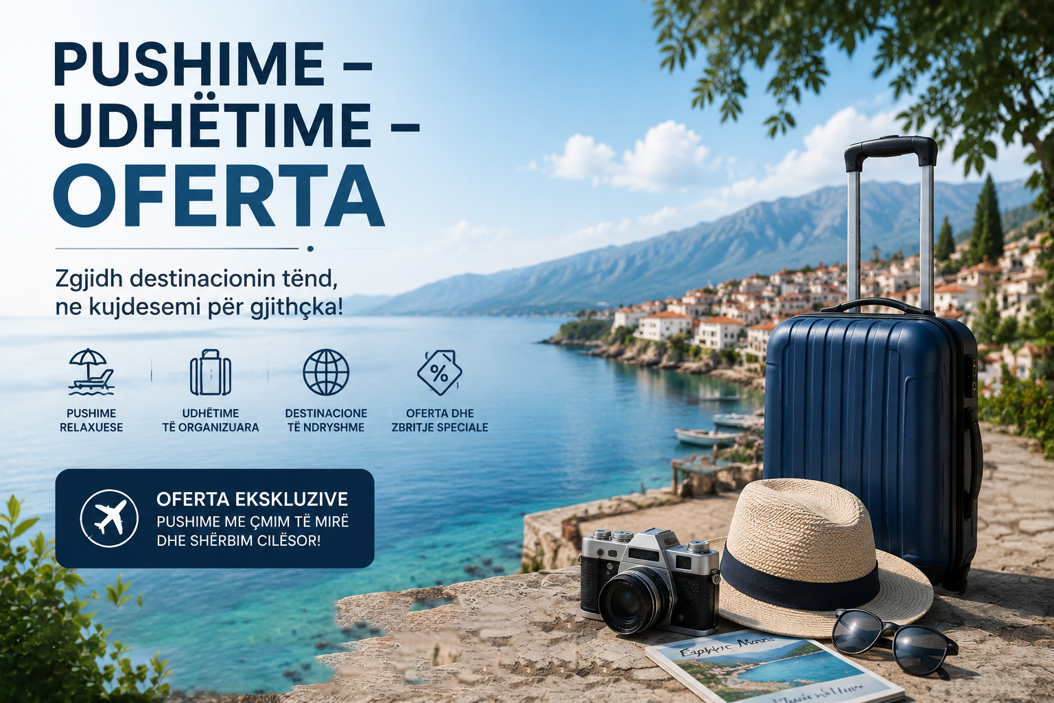Pushime – Udhëtime – Oferta
